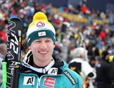 Hannes Reichelt holt im Super-G die Goldmedaille