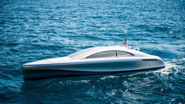 Weltpremiere der Mercedes-Benz Style Luxusyacht „Arrow460–Granturismo“