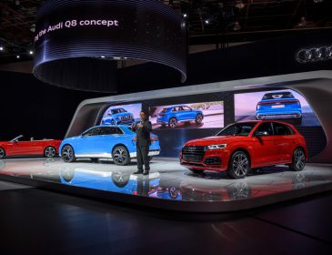 Audi auf der Detroit Motor Show: starkes Trio zum Jahresauftakt