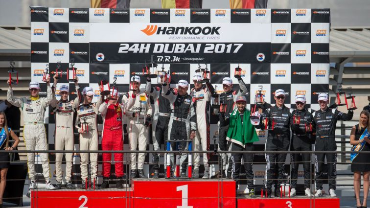 24 Stunden von Dubai: Doppelsieg für Porsche 911 GT3 R