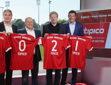 FC Bayern München und Tipico  verlängern Platin-Partnerschaft bis 2021