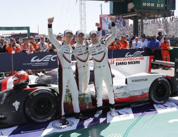 Porsche gewinnt das härteste Rennen der Welt beim 24-Stunden-Rennen in Le Mans