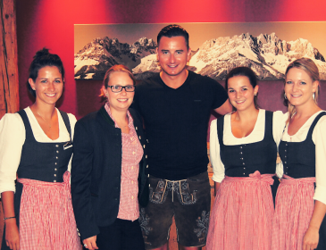 „I steh auf di“ – Andreas Gabalier zu Gast im Hotel Kitzhof in Kitzbühel