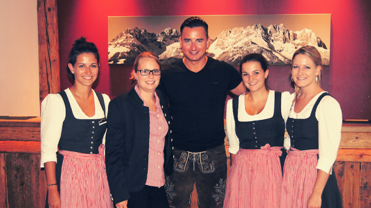 „I steh auf di“ – Andreas Gabalier zu Gast im Hotel Kitzhof in Kitzbühel