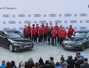 FC Bayern München erhält neue Audi-Modelle