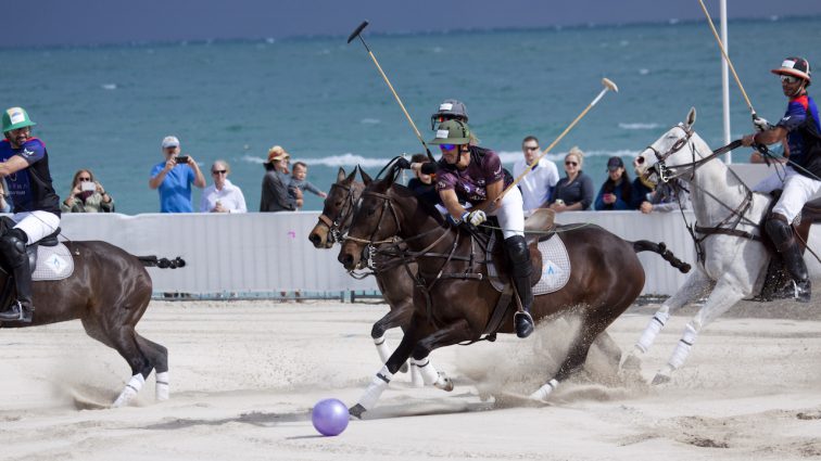 Von der Sonne in Miami Beach in den Kitzbüheler Schnee: 16. Bendura Bank Snow Polo World Cup Kitzbühel 2018