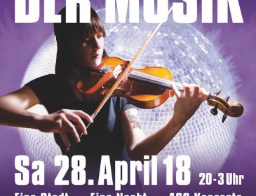 Die Lange Nacht der Musik am 28. April 2018 in München