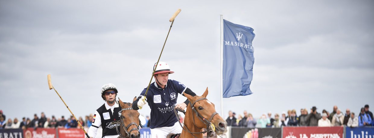 Maserati mit eigenem Team beim Beach Polo auf Sylt
