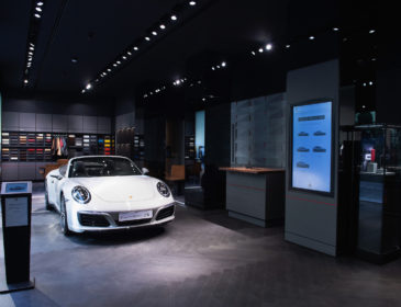 Neues „Porsche Studio“ in Mailand eröffnet