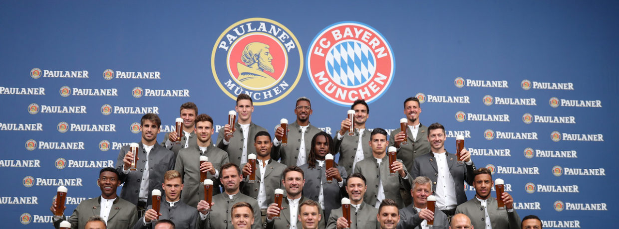 FCB-STARS IN BAYERISCHER TRACHT!