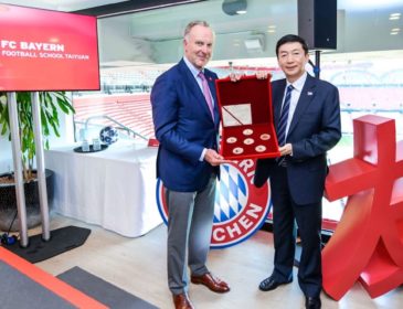 FC Bayern startet Football School in Taiyuan