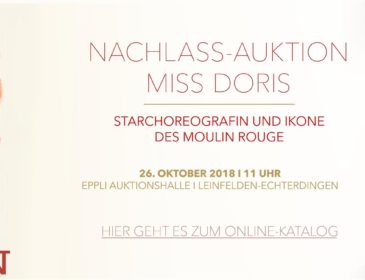 Nachlass-Auktion „Miss Doris“ – Star-Choreografin und Ikone des berühmten „Moulin Rouge“ in Paris