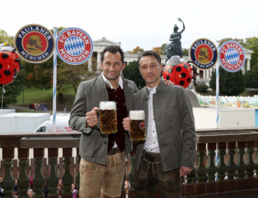 Wiesnbesuch des FC Bayern München 2018