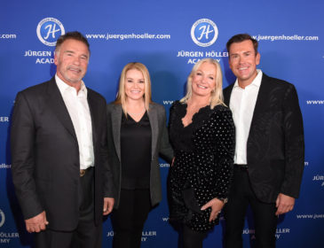 Arnold Schwarzenegger beim Power Weekend von Jürgen Höller in München