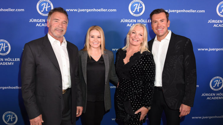 Arnold Schwarzenegger beim Power Weekend von Jürgen Höller in München