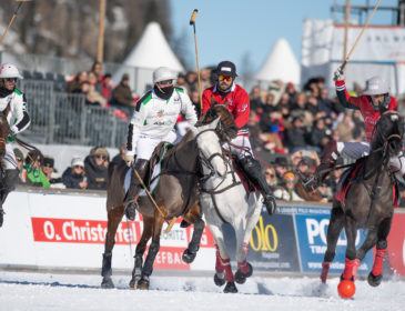 Fulminanter Start des Snow Polo World Cup 2019 in St. Moritz