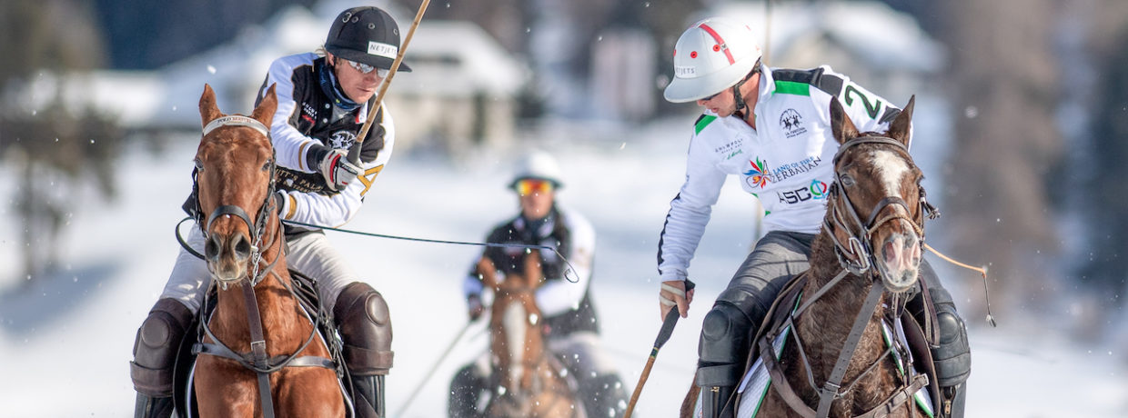 Die Aktion am 35. Snow Polo World Cup St. Moritz geht weiter – 2. Tag