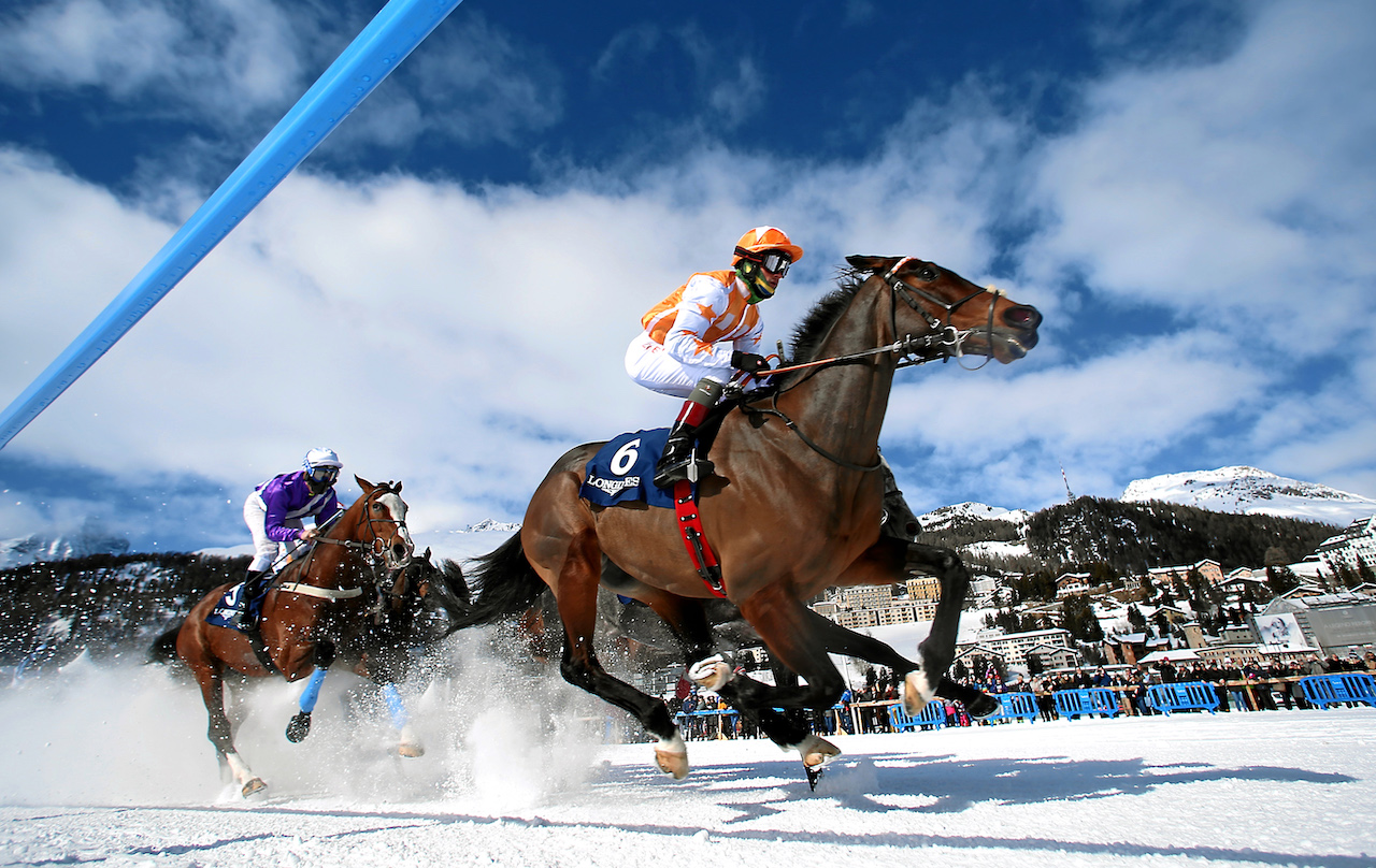 White Turf St. Moritz 2019 112 Jahre Internationale Pferderennen