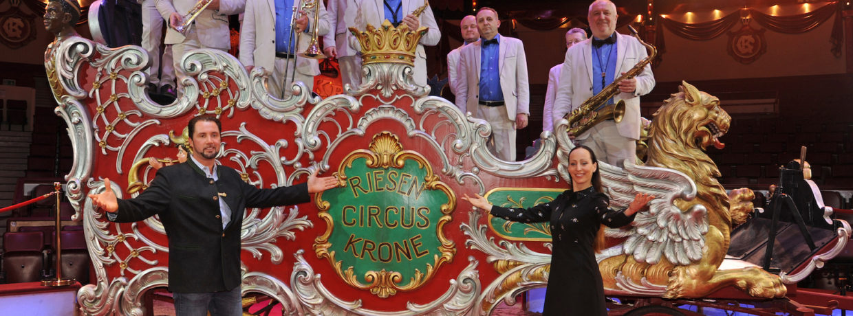 Circus Krone präsentiert sein 3. Jubiläumsprogramm zu seinem 100jährigen Jubiläum