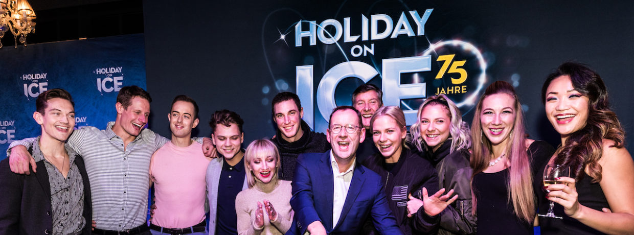 Let’s celebrate: HOLIDAY ON ICE feiert im belgischen Antwerpen Auftakt zur 75. Saison