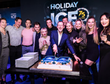 Let’s celebrate: HOLIDAY ON ICE feiert im belgischen Antwerpen Auftakt zur 75. Saison