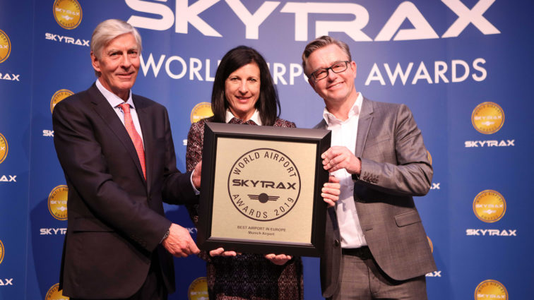 Erneut großer Erfolg bei den „World Airport Awards“: Passagiere küren Münchner Flughafen zum besten Airport Europas