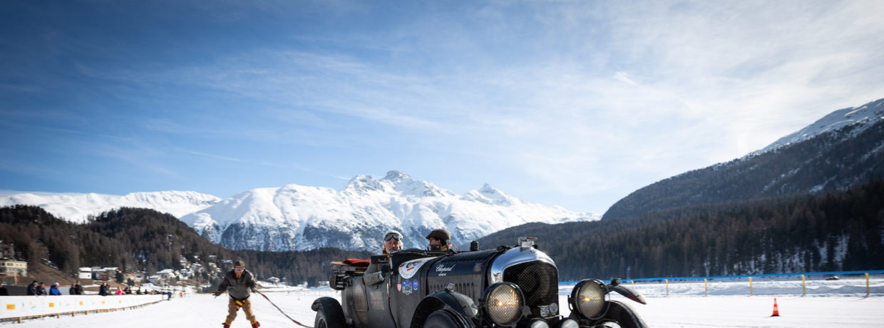 Badrutt´s Palace präsentiert: Oldtimer und Rennwagen beim I.C.E. in St. Moritz