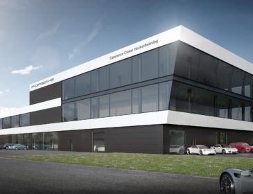 Porsche Experience Center am Hockenheimring feiert Richtfest