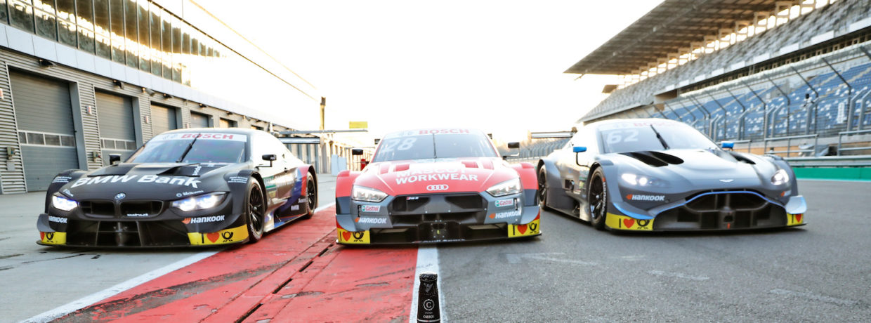 Moderner Klassiker: Champagne Carbon ist neuer Partner der DTM