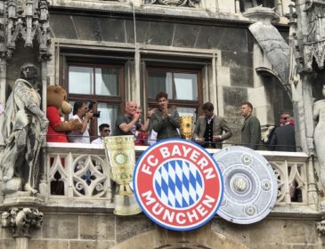 Das war die Meisterfeier/Doublefeier 2019 des FC Bayern München