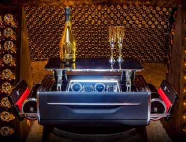 Die Champagner-Truhe von Rolls-Royce