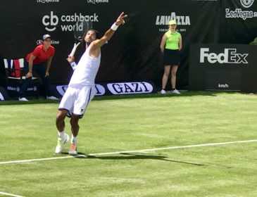 Dustin Brown kämpft sich beim MercedesCup ins Hauptfeld