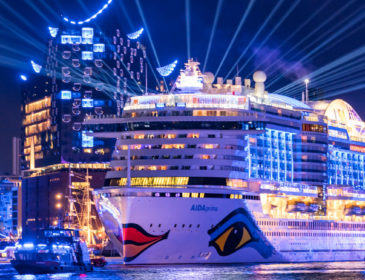 Hamburg Cruise Days: AIDAperla führt große Auslaufparade an