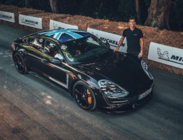 Porsche Taycan zu Gast beim Goodwood Festival of Speed