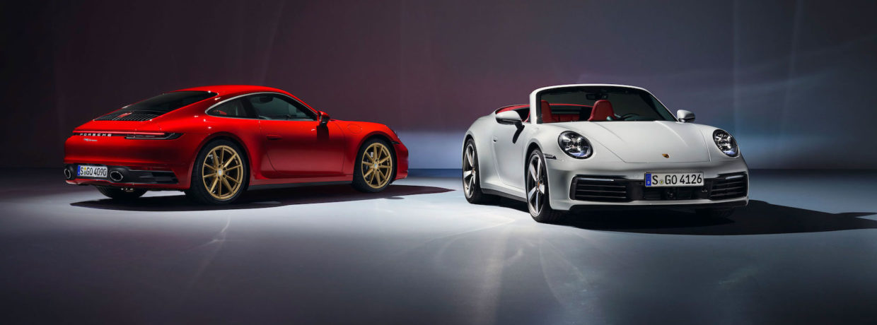 Porsche präsentiert neues 911 Carrera Coupé und 911 Carrera Cabriolet