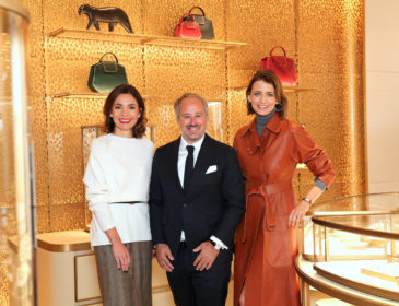 Wiedereröffnung der Cartier Boutique München mit Eva Padberg und Nadine Warmuth