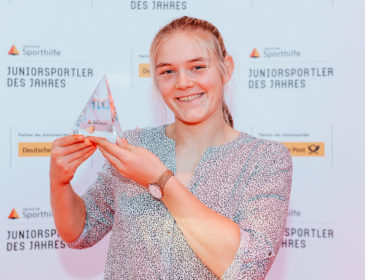 Ruder-Talent Alexandra Föster als „Juniorsportler des Jahres“ 2019 ausgezeichnet