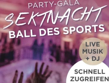 PARTY-GALA Sektnacht Ball des Sports 2020 in Wiesbaden