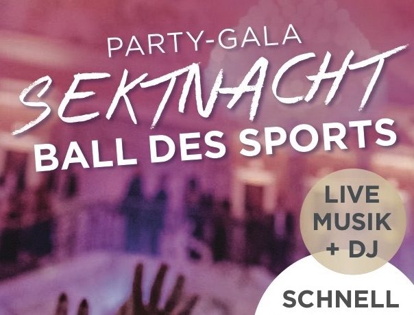 PARTY-GALA Sektnacht Ball des Sports 2020 in Wiesbaden