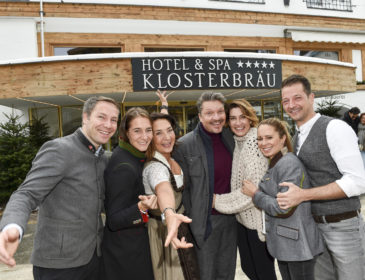 Promi-Pistengaudi im Schnee: Saison-Opening im Hotel Klosterbräu & Spa in Seefeld