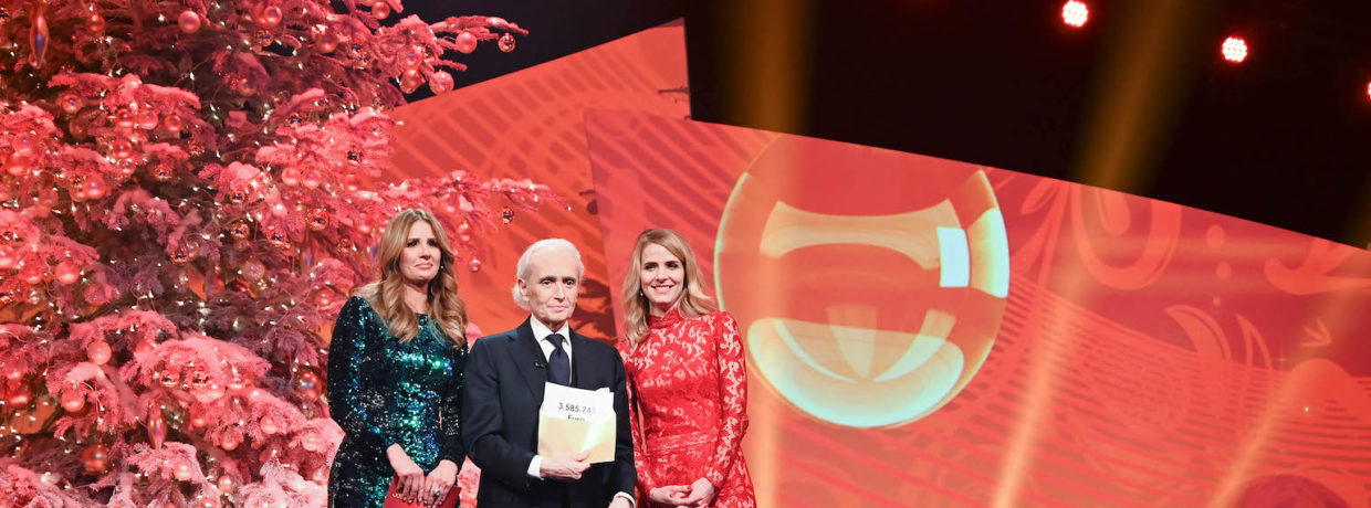 Fast 1,2 Millionen Zuschauerinnen und Zuschauer sahen die José Carreras Gala
