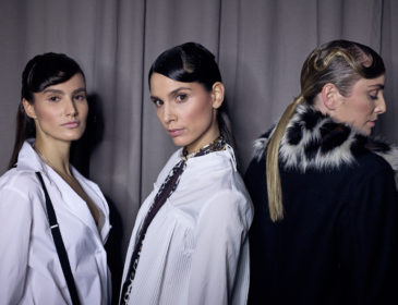 Hollywood- und Frisuren-Glamour bei der Berliner Fashion Week