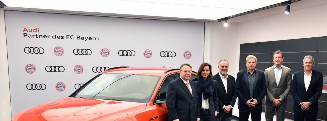 Audi und FC Bayern gehen gemeinsam in die Zukunft