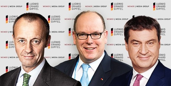 Söder und Merz kommen zum Ludwig-Erhard-Gipfel 2020