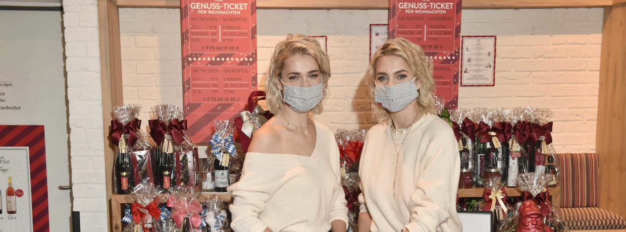 Gutes tun im Doppelpack: Nina und Julia Meise bei „süßer“ Charity-Aktion