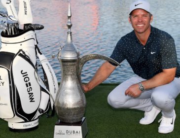 Porsche-Markenbotschafter Paul Casey triumphiert in Dubai