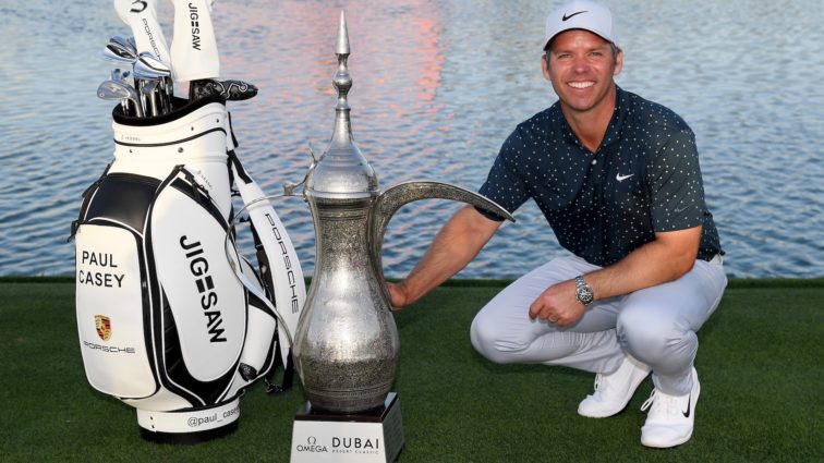 Porsche-Markenbotschafter Paul Casey triumphiert in Dubai