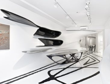 Ausstellung von Zaha Hadid in der Galerie Gmurzynska in Zürich