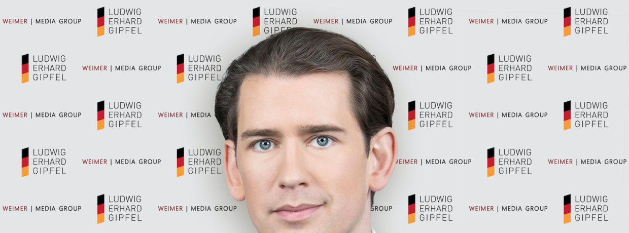 Sebastian Kurz erhält „Freiheitspreis der Medien“