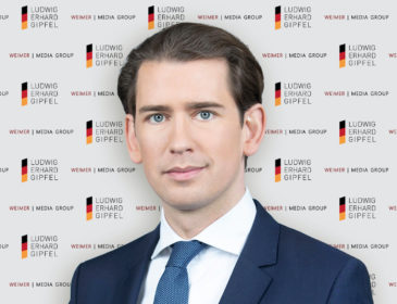 Sebastian Kurz erhält „Freiheitspreis der Medien“